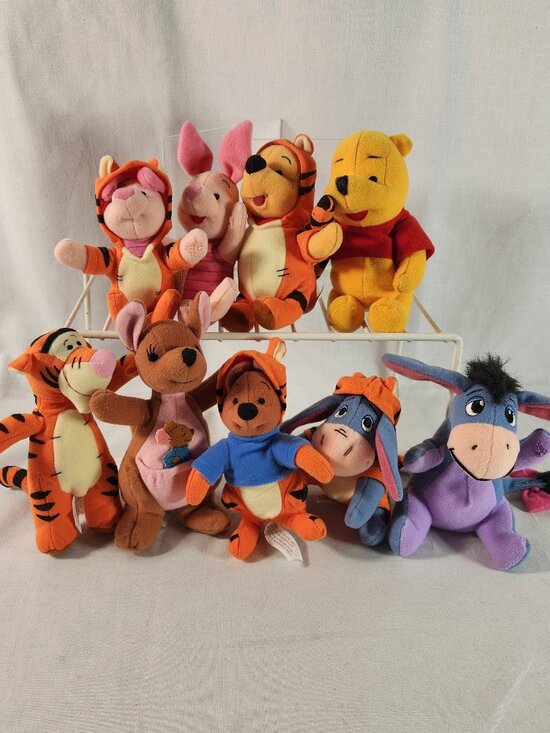Disney Other - Disney Winnie the Pooh Tigger Hoodie Costume Mixed LOT 9 Pc Mattell Excellent